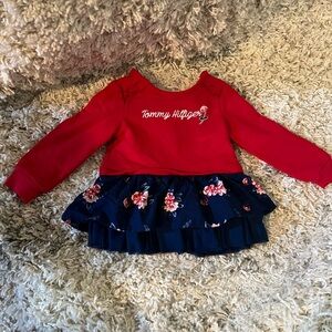 Tommy Hilfiger Red and Blue Baby Tunnick